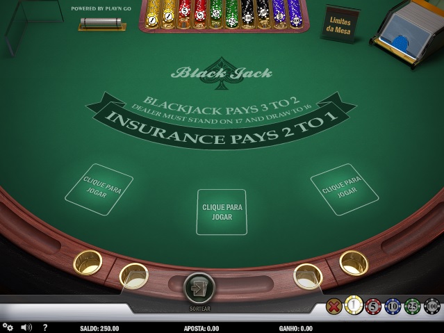 jogo de blackjack